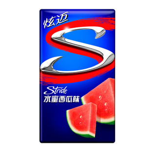 炫迈（Stride）无糖口香糖28片6盒装 草莓西瓜多口味组合50.4g 【6盒】水蜜西瓜味