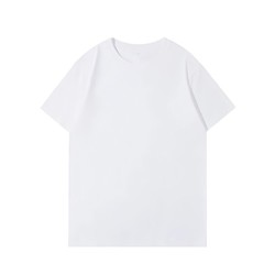 SKAH 230G美式重磅纯棉短袖T恤新款圆领宽松打底衫春夏新款美式复古t恤