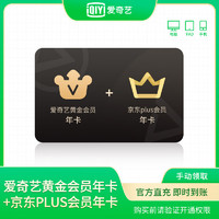 iQIYI 爱奇艺 京东plus会员年+爱奇艺黄金vip年