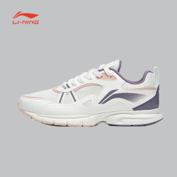 lining李宁2022秋季款休闲运动舒适防汗防臭女子跑步鞋arss064
