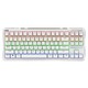  ILOVBEE B87 三模坨坨机械键盘 87配列 茶轴 RGB　