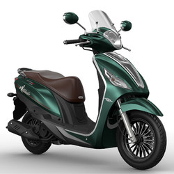 宗申 2023款125ET小喬 復古踏板摩托車 閃耀綠 精致版 全款
