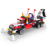 88VIP：BLOKS 布鲁可积木 布鲁可大颗粒拼插积木重型卡车百变布鲁克拼装玩具男孩生日礼物