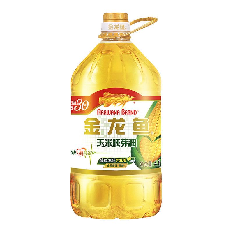 金龙鱼 玉米胚芽油 4L*2瓶