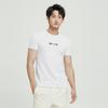 CK Jeans夏季男士简约时尚纯棉透气镜像印花圆领短袖T恤ZM01888