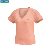 YONEX 尤尼克斯 新品尤尼克斯羽毛球服短袖女运动T恤透气速干运动上衣 215083女款白色 L