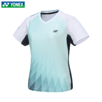 YONEX 尤尼克斯 羽毛球服速干短袖速干运动T恤透气吸汗运动训练服上衣 女款 210104 浅薄荷绿 M