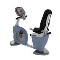 万年青 WNQ）家用商用卧式健身车F1-8318WB 电磁控阻力老年人锻炼健身器材