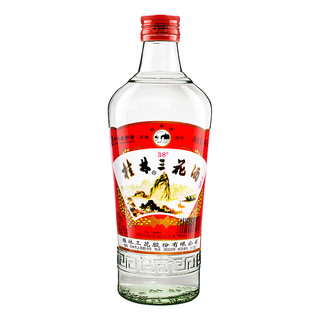 桂林三花 玻瓶 38%vol 米香型白酒 480ml 单瓶装