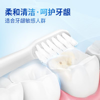 牙牙家 适配小米电动牙刷头米家T100/T300/500软毛通用替换MES603/601602
