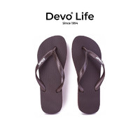 Devo 的沃 Life的沃人字拖EVA 沙滩情侣鞋16578
