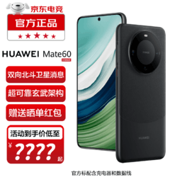 HUAWEI 华为 Mate 60 手机 12GB+1TB 雅丹黑