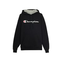 Champion 网球穿搭 草写logo加绒连帽卫衣  GF89H-Y06794