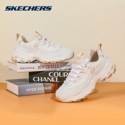 skechers斯凯奇熊猫鞋自然色老爹鞋女66666214