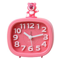 迪士尼（Disney）儿童造型闹钟高颜值男女小起床强力叫醒器 【草莓熊】趣味造型闹钟