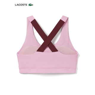 LACOSTE法国鳄鱼女装24夏季舒适吊带背心IF7196 ITM/粉色 S 160