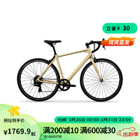 DECATHLON 迪卡侬 RC100升级版公路自行车Van Rysel男女骑行单车 黄色 M码 适合身高175cm~180cm