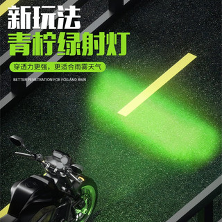 石欄（SHILAN）石栏GT20MAX摩托车led射灯高亮聚光远近超亮强光铺路灯青柠绿雾灯 GT20MAX（高亮版有线）二代线束