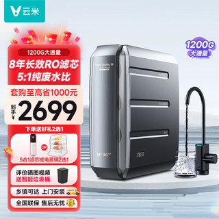 VIOMI 云米 泉先Super Pro系列 MR1223-B 反渗透纯水机 1200G