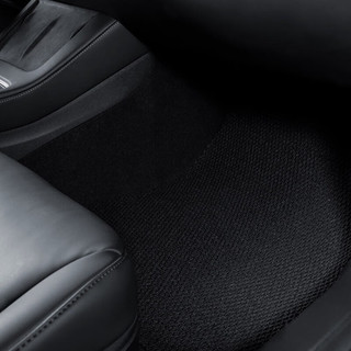 TESLA 特斯拉 Model 3 耐用织物脚垫套装轻质防水吸附污垢可靠耐用