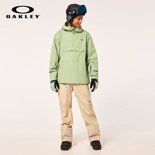 OAKLEY欧克利连帽外套户外装备防风专业滑雪服 嫩绿色 L