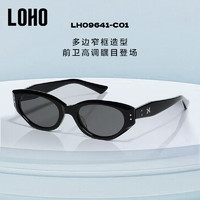 LOHO 猫眼墨镜女款2024新款太阳眼镜女复古显白显瘦高级感gm墨镜女