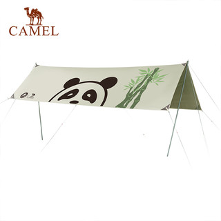 CAMEL 骆驼 熊猫联名 精致露营方形天幕帐篷 1V32265016