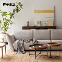 样子生活 大溪地布艺组合沙发意式简约现代客厅家具北欧小户型