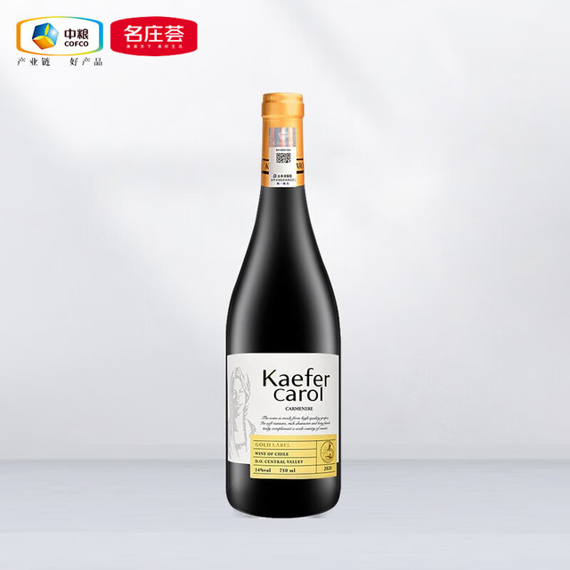 Kaefer Carol 凯富卡洛尔 KaeferCarol 凯富卡洛尔 金牌特级珍藏级 佳美娜干红葡萄酒 750ml