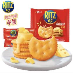 ritz卡夫乐乐之原味薄片香脆饼干咸味零食家庭装400g