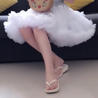 艾诺黛 洛丽塔裙子裙撑lolita蓬松半身裙云朵撑 (白色)云朵撑45厘米 均码