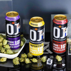 或不凡一罐倒比利时进口oj20度烈性啤酒16度18度20度高度