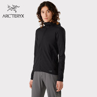 ARC'TERYX 始祖鸟 ARC’TERYX始祖鸟 KYANITE LT HOODY  轻量 女子 抓绒衫 Black/黑色 XS