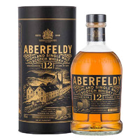 Aberfeldy 艾柏迪（Aberfeldy）洋酒 艾伯迪威士忌 单一麦芽威士忌 英国进口洋酒 12年