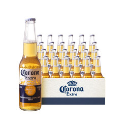 Corona 科罗娜 国产墨西哥风味啤酒科罗娜330ml*24瓶科罗纳精酿小麦啤酒整箱