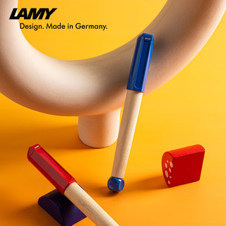 LAMY凌美钢笔礼盒 ABC系列墨水笔小 三年级用笔涂鸦绘画德国儿童节 红色
