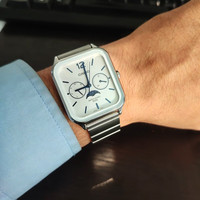 CASIO 手表男女月相方块尚商务表MTP-M305D-7A