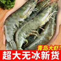 渔和苑 国产青岛大虾虾冷冻生鲜 虾类 海鲜水产 精品青岛大虾3040净重2.8-3斤