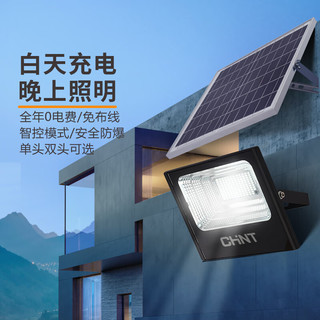 正泰（CHNT）LED太阳能灯户外庭院灯壁灯道路照明灯防水智能光感遥控15X 
