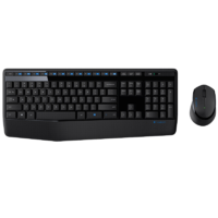 logitech 罗技 MK345无线键鼠套装防泼溅家用办公游戏笔记本键盘鼠标套装