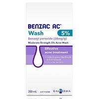 满血复活节：Benzac AC 5%温和控油去痘洗面奶 200ml