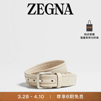 杰尼亚（Zegna）24春夏浅米色 Oasi Lino 皮带LHOAL-B076AZ-UTA-120 120cm