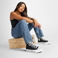 CONVERSE 匡威 官方 All Star Lift女经典厚底鞋高帮帆布鞋560845C