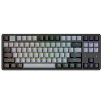 irok 艾石头 NA87 MAG 87键 有线磁轴键盘 黑色 磁珀轴 RGB
