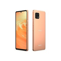 SHARP 夏普 智能手机本体 AQUOS sense6 浅铜色 单品 移动