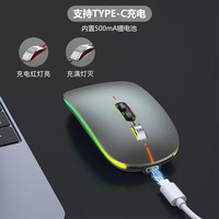 FMOUSE 虎猫 M103手机电脑双模一键调速返回桌面静音发光充电无线蓝牙鼠标