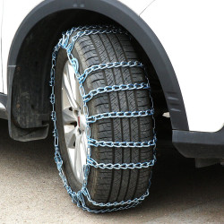 山头林村汽车轮胎防滑链轿车suv越野车皮卡车通用型雪地应急铁链加密