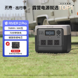 ECOFLOW RIVER Pro 移动电源 黑色 200000mAh