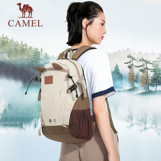 骆驼 CAMEL双肩包【熊猫】萌趣多功能背包徒步旅游爬山休闲 173BB02002A，雪柔紫 18L 173BB02002，湖蓝