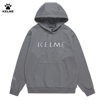 KELME 卡尔美 大LOGO休闲连帽卫衣